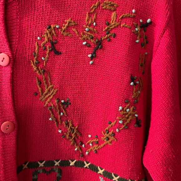 Women’s “Believe in Angels” Quacker Factory Sweater Size 1X Excellent Condition - Picture 5 of 8